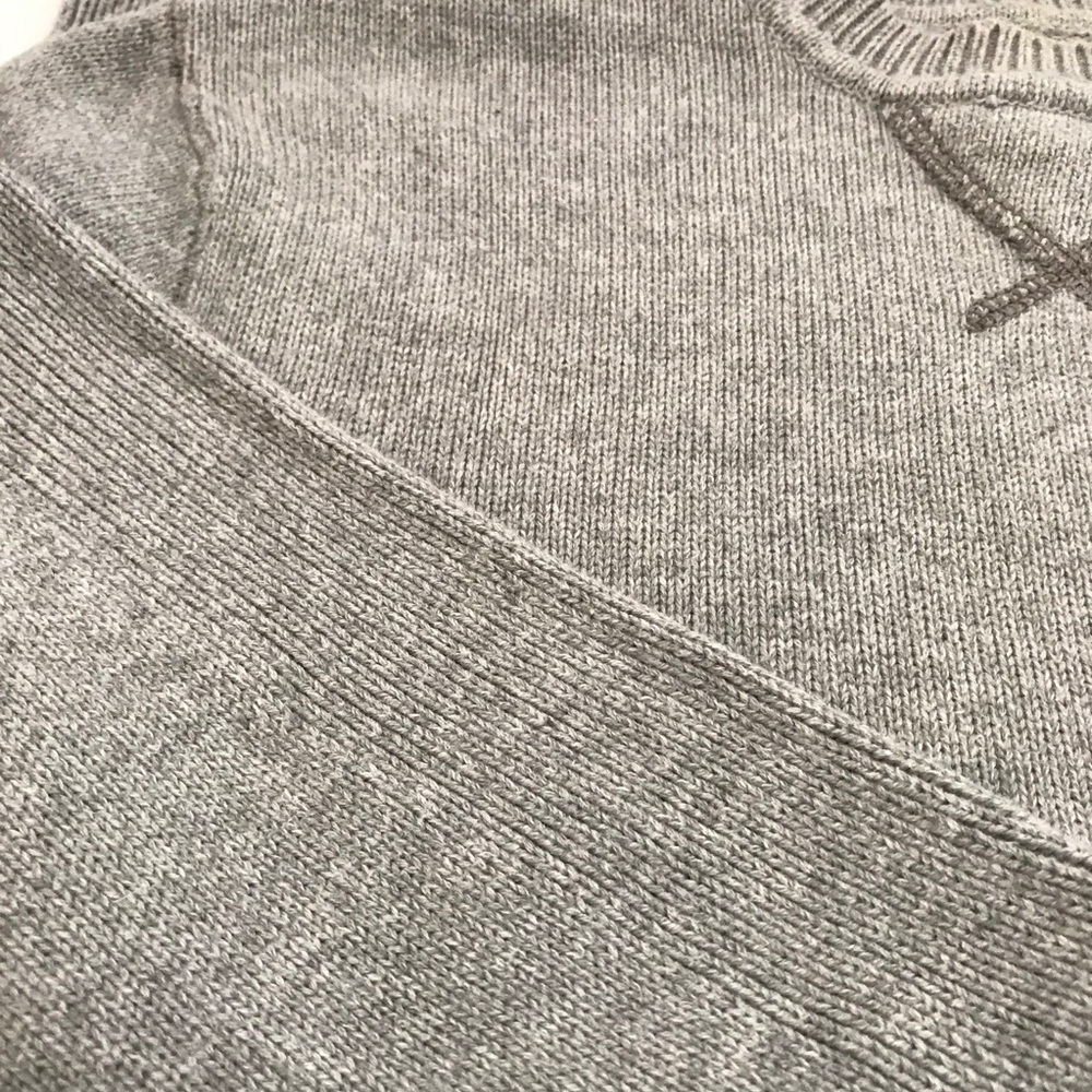 Chaps Size Medium Knit Sweater Pullover Denim Cot… - image 7